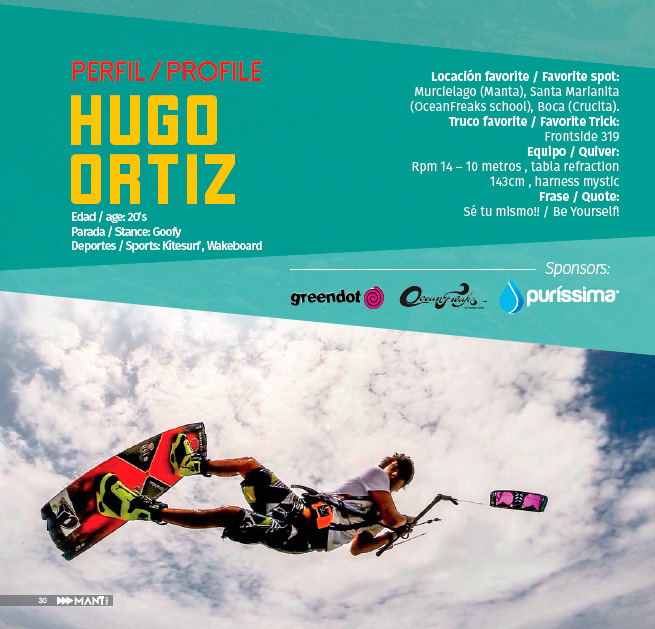 HUGO ORTIZ – Kiteboarding