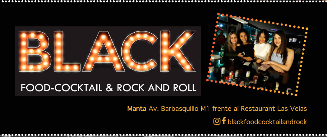 BLACK – Food Cocktail and Rock